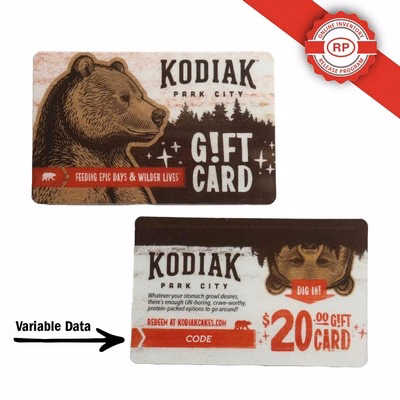 Laminated Personalized Name Badge/Tag (2.125"x3.375") Rectangle
