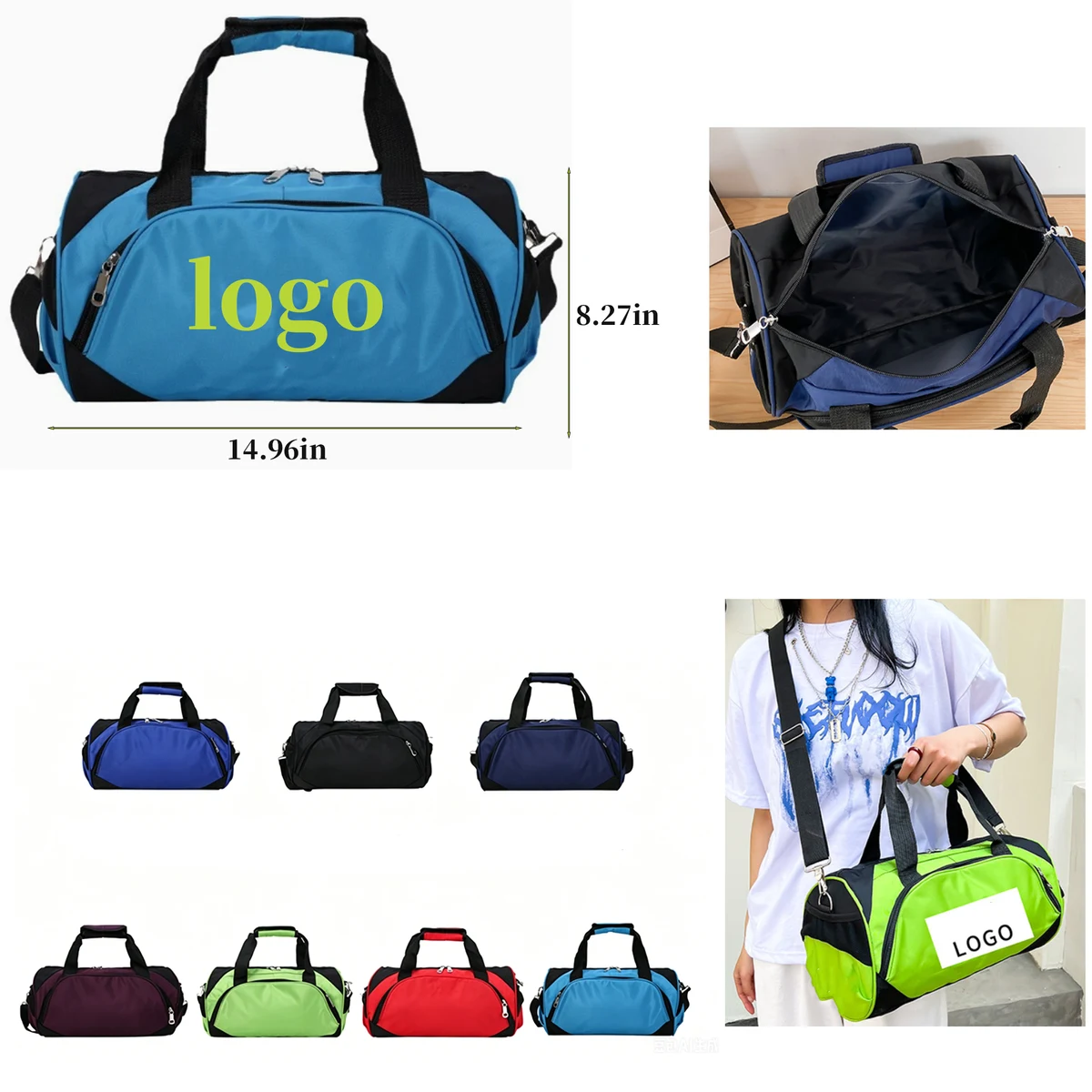 Outdoor Stylish Travel Sports Fitness Bag 1