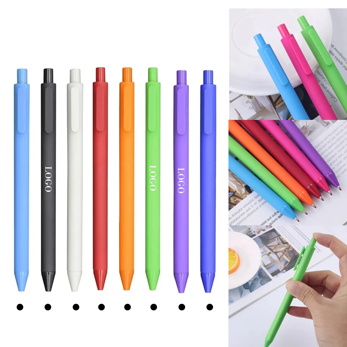 Candy Colored Ballpoint Pen 1