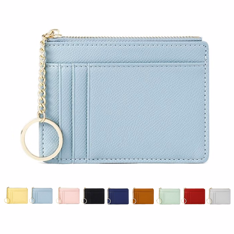 Zipper Card Holder With Multiple Slots
