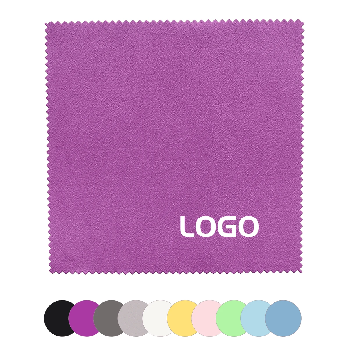 230GSM Microfiber Suede Cleaning Cloth 1