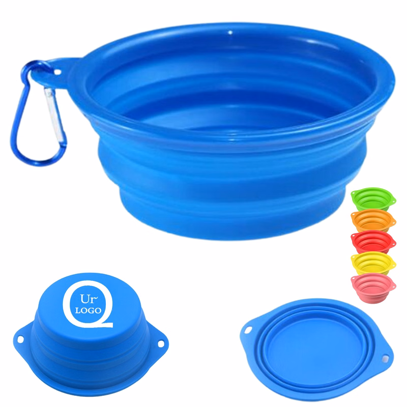 28.74 Oz Silicone Collapsible Dog Bowls