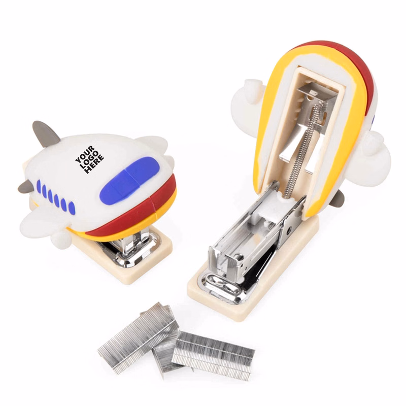 Cartoon Airplane Toy Stapler