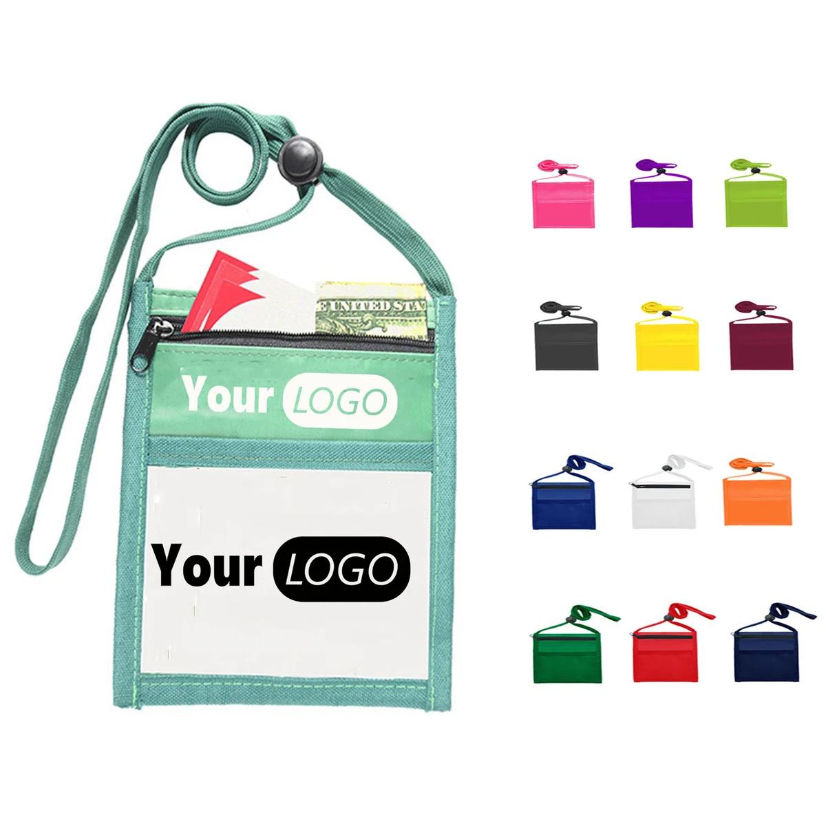 Hanging Rope Fabric Card Sleeve 1