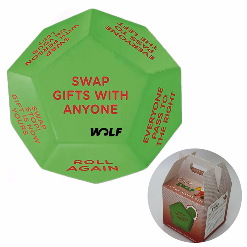 New-Exchange Game 12 Different Sides Party Gift Large Dice