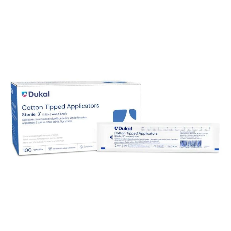 Cotton Tipped Applicators - 2 Pack Non-Sterile 3" 1