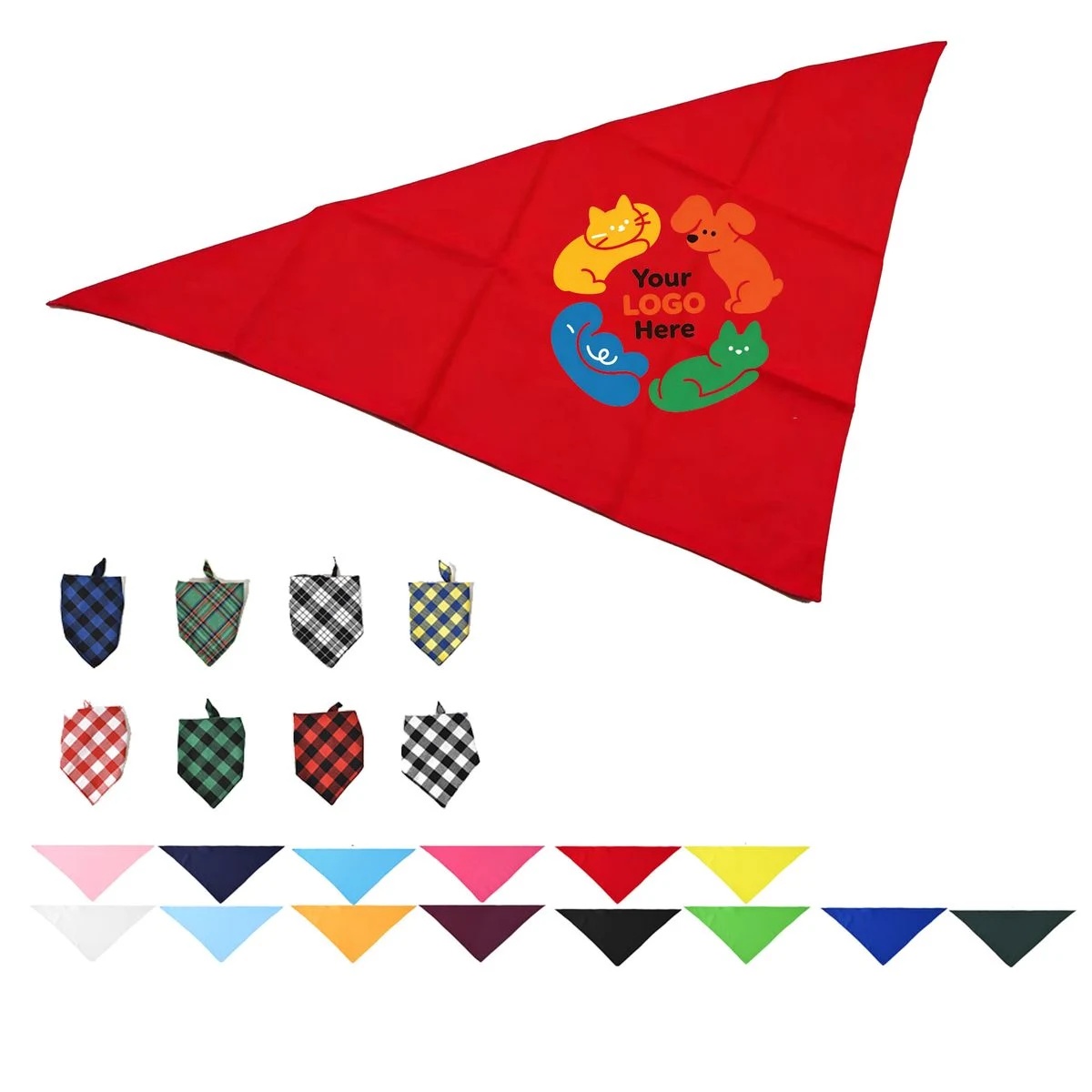 Pet Saliva Towel Bandana 1