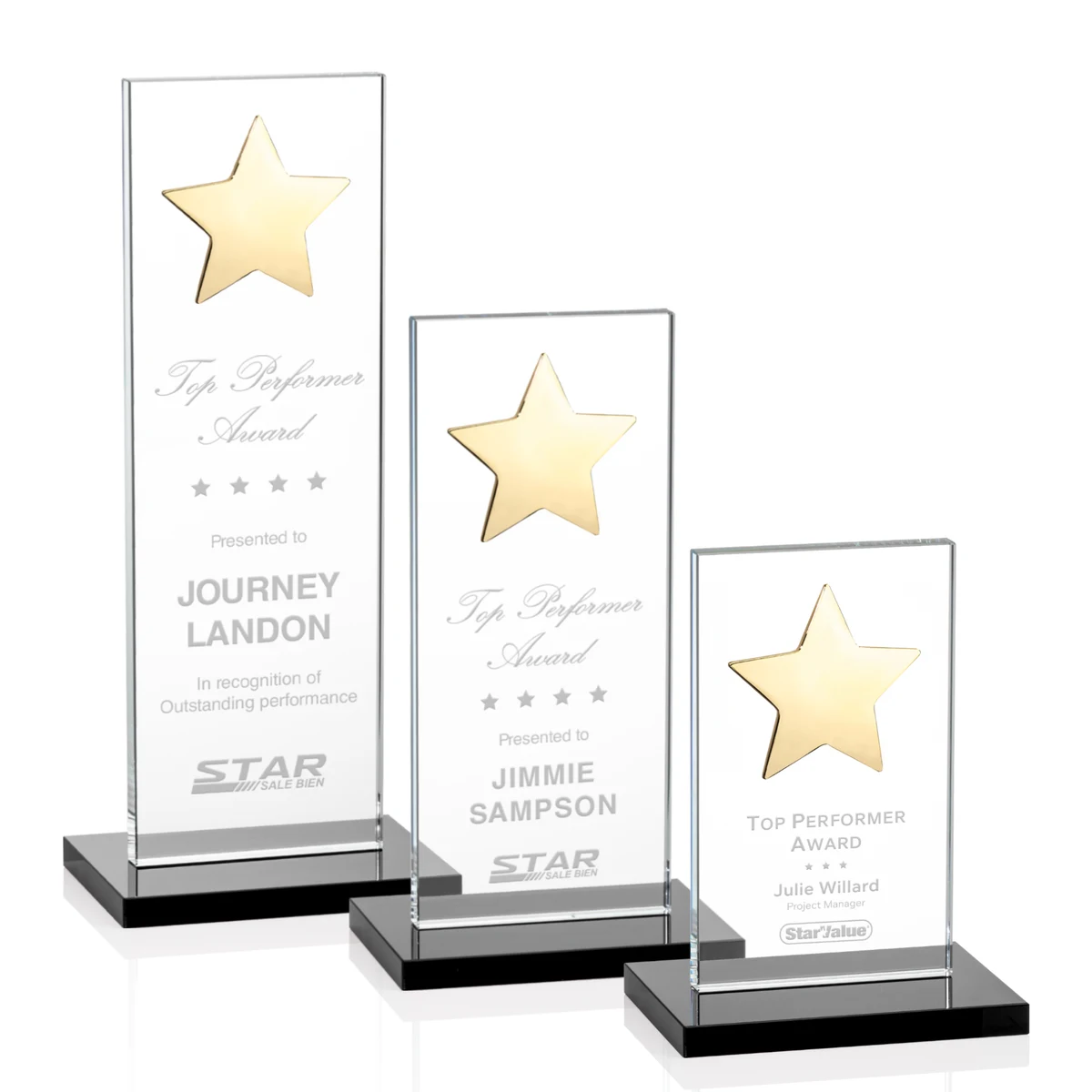 Dallas Star Award - Black/Gold 1