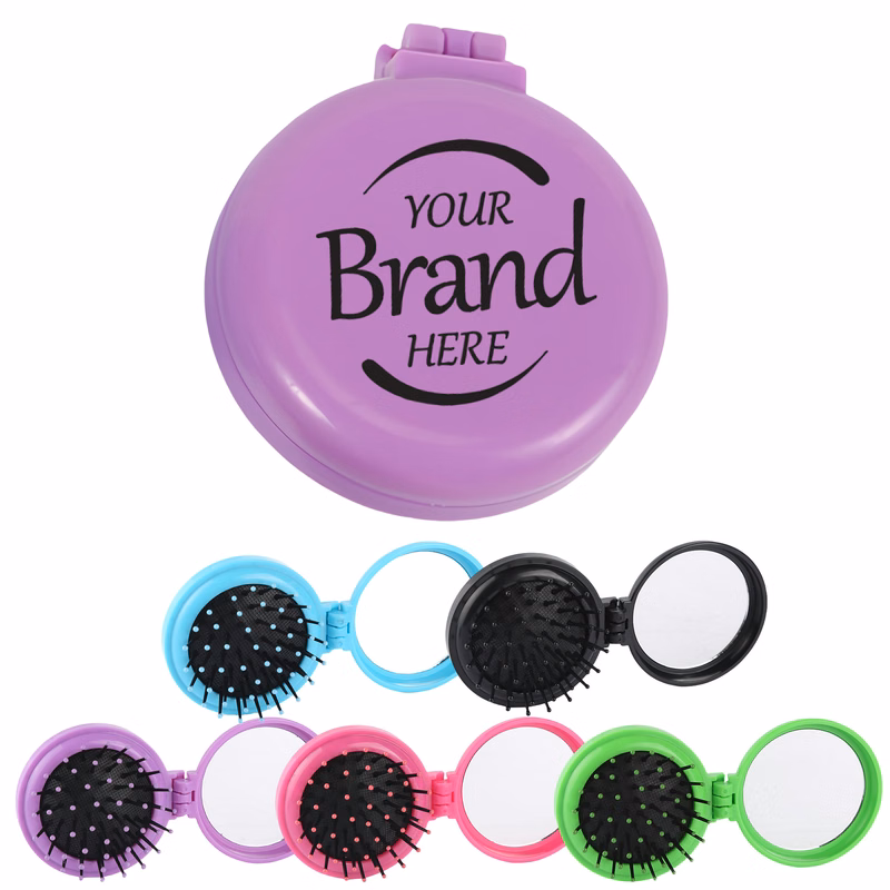 Pocket Folding Mini Round Comb