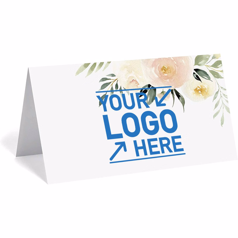 Custom Folding Foldable Business Cards White Cards