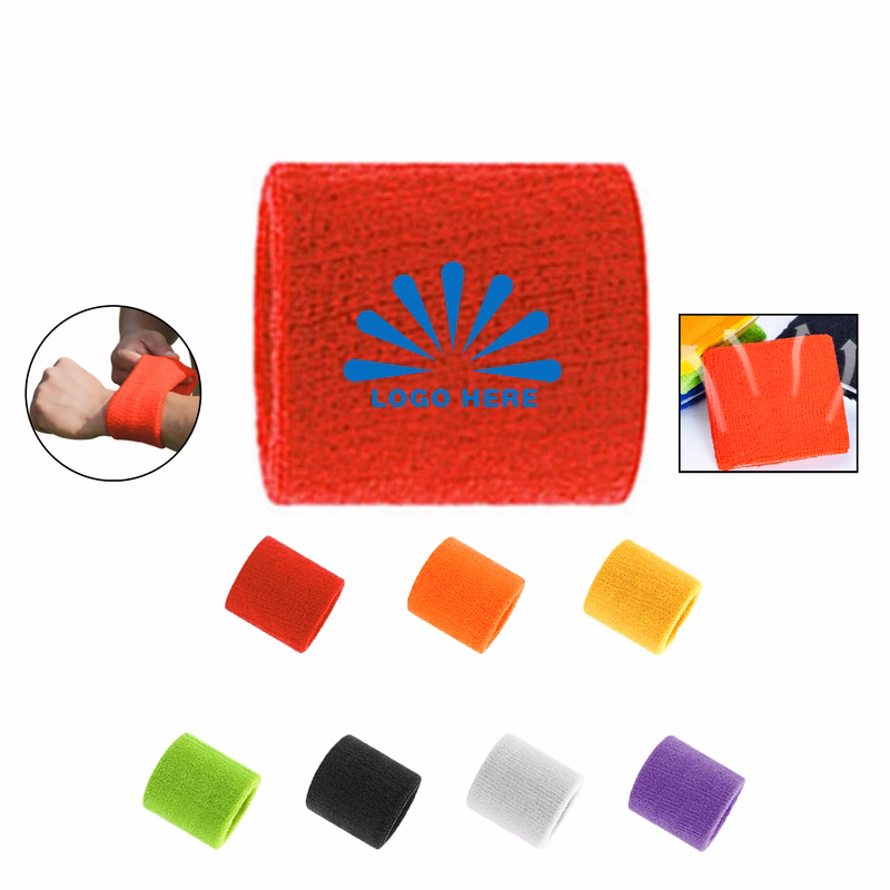 Knitted sweat absorbent wrist guard