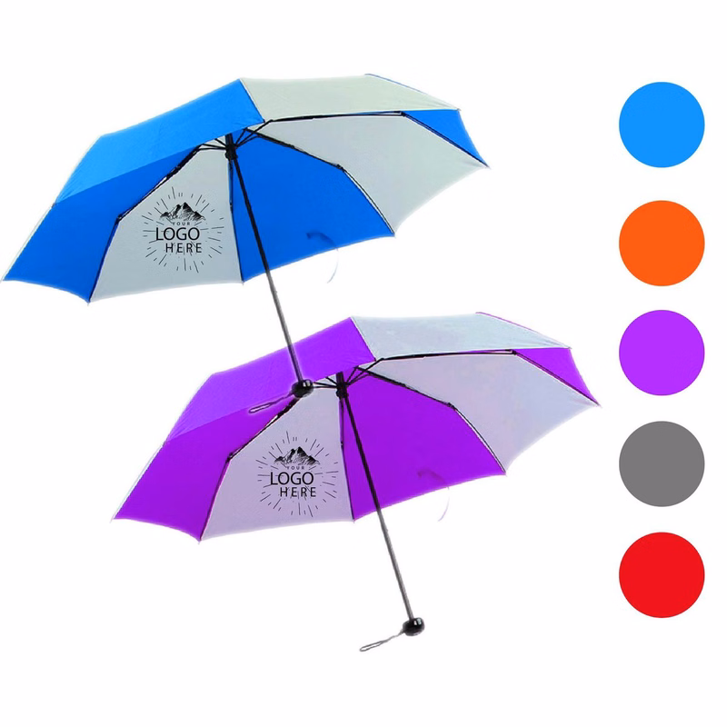 42-inch curved portable folding umbrella