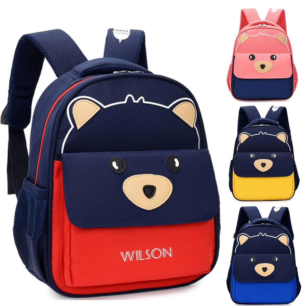 Oxford spine support school backpack 1