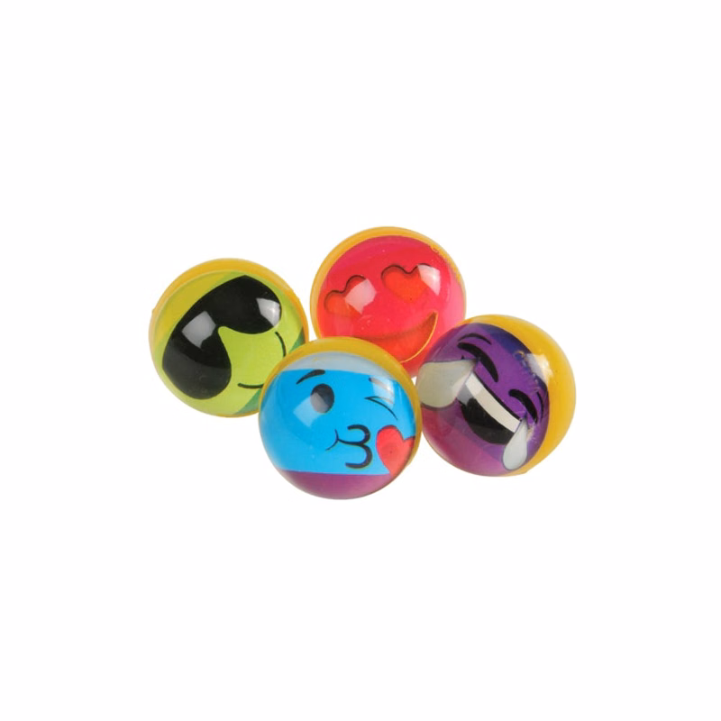 Emoji Bouncy Balls - Assorted
