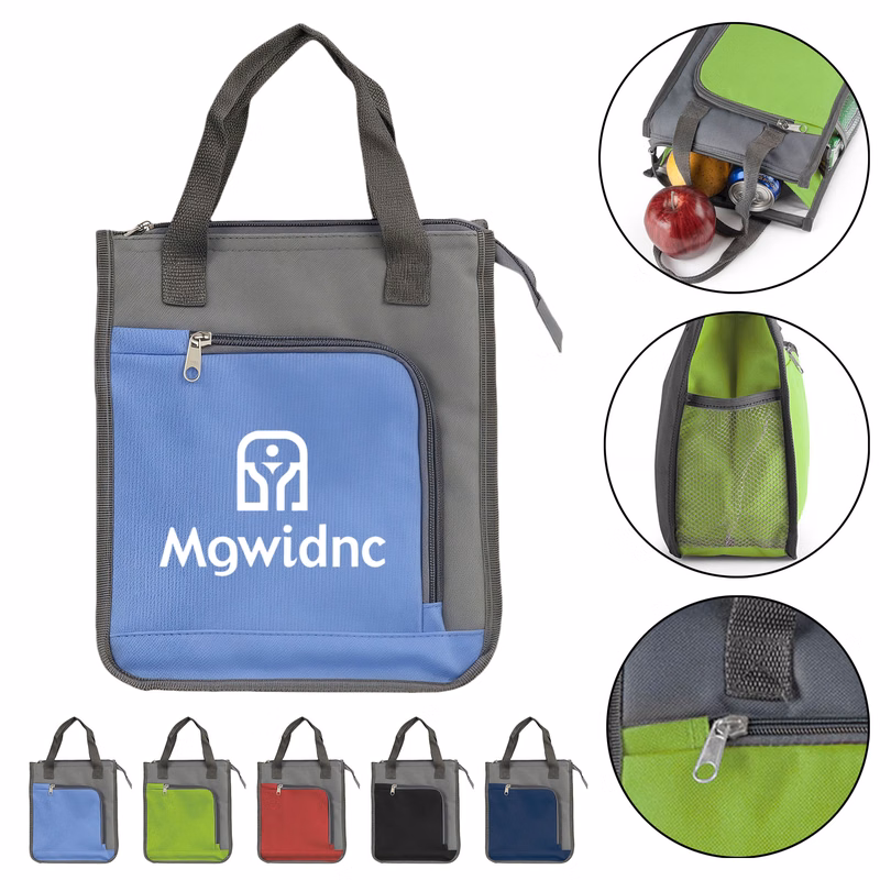 Large Insulated Oxford Lunch Bag for Work School