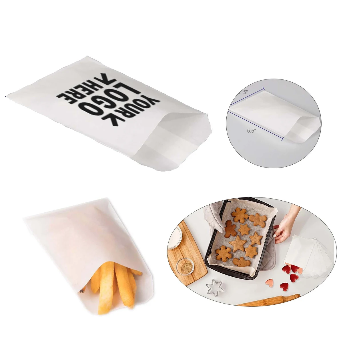 Small Glassine Waxed Paper Bags 1
