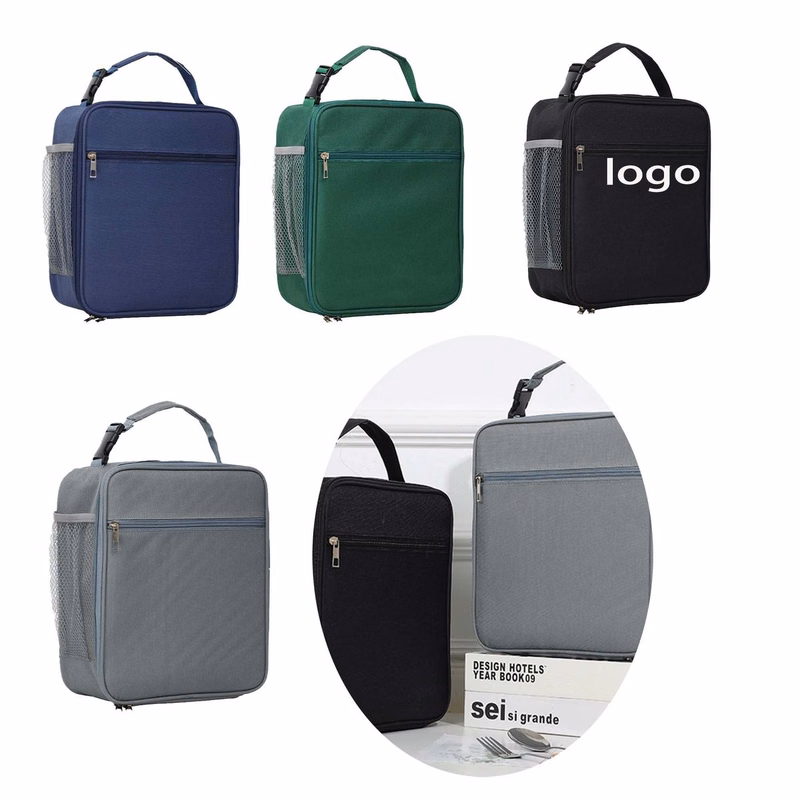 Premium Thermal Insulated Foldable Ice Bag with Front Pocket