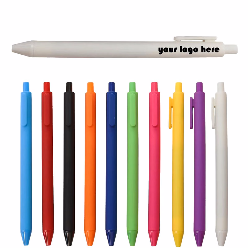 Candy-Colored Gel Pen With Custom Logo Smooth Quick Dry Ink