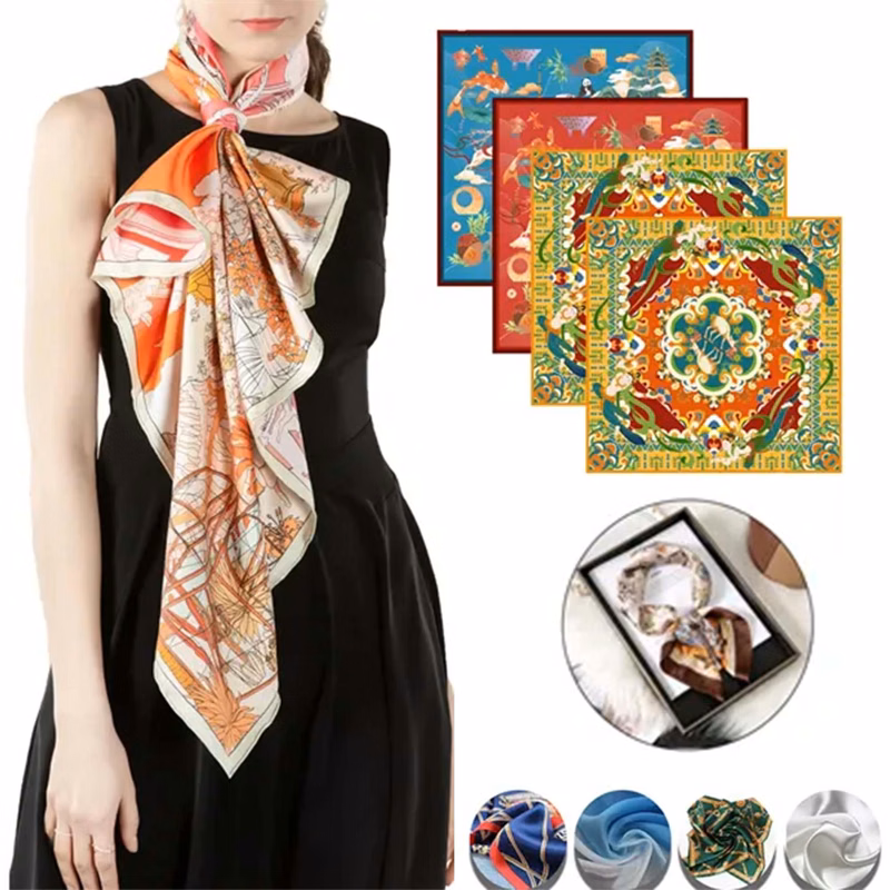 Silk Scarves Custom Digital Printing