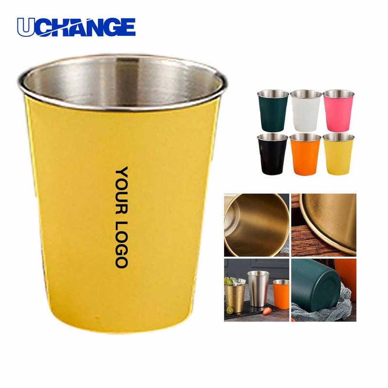 Food Grade Stainless Steel Beer Cup Drinkware 12oz