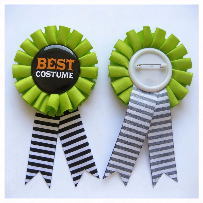 Award Ribbon Badge w/ 2 Streamers