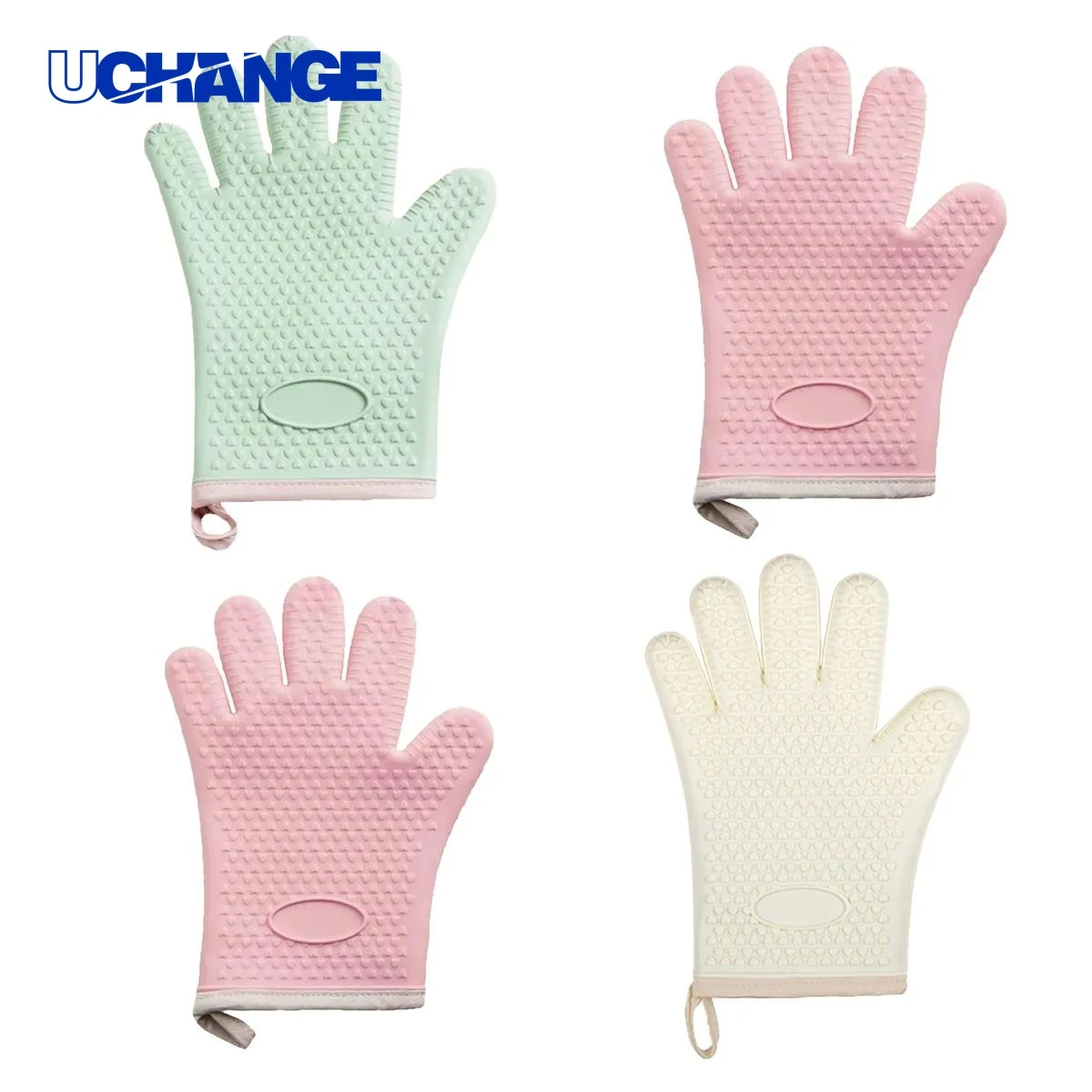 Five Finger Silicone Gloves for Cooking Protection 1