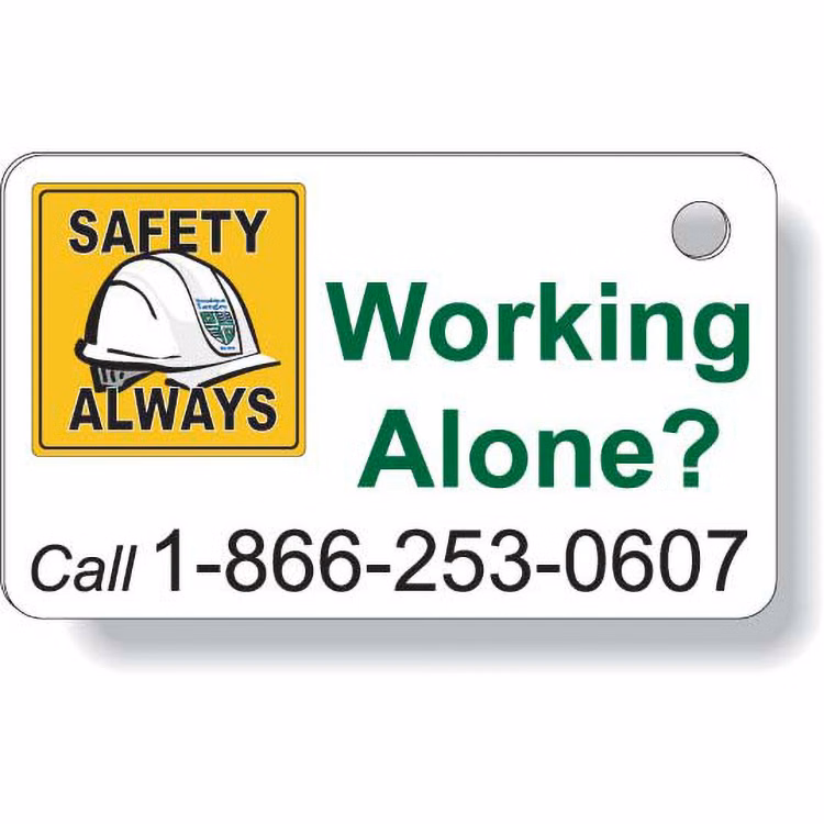 Plastic Key Tag .030 Compressed Laminated PVC (1.5"x2.5"), Full Colour