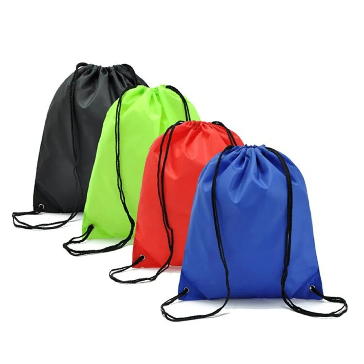 210D Nylon Drawstring Backpack 1