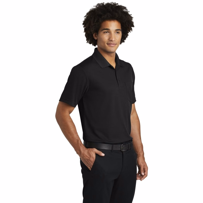 Sport-Tek PosiCharge RacerMesh Pocket Polo.