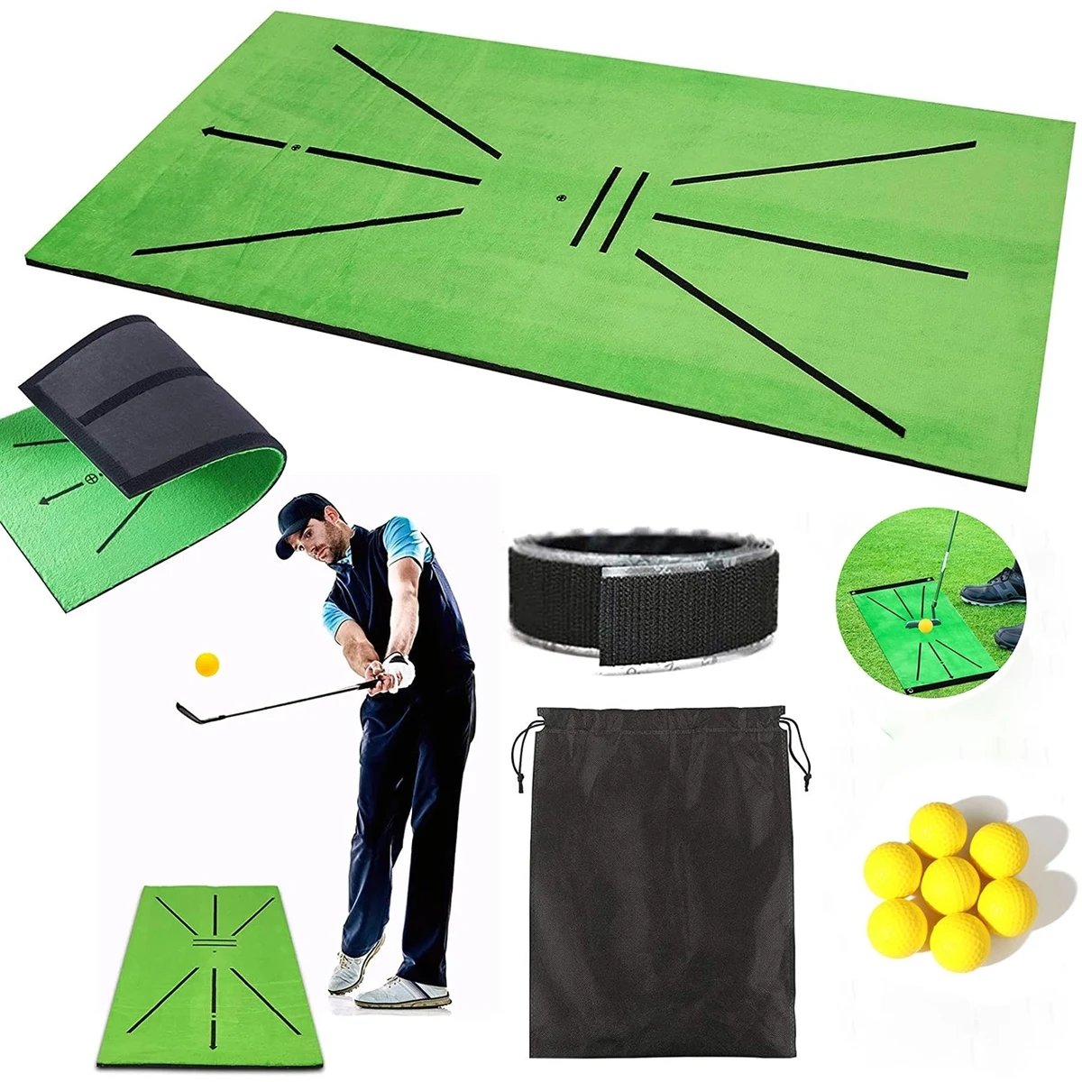 Golf Training Mat Set 1