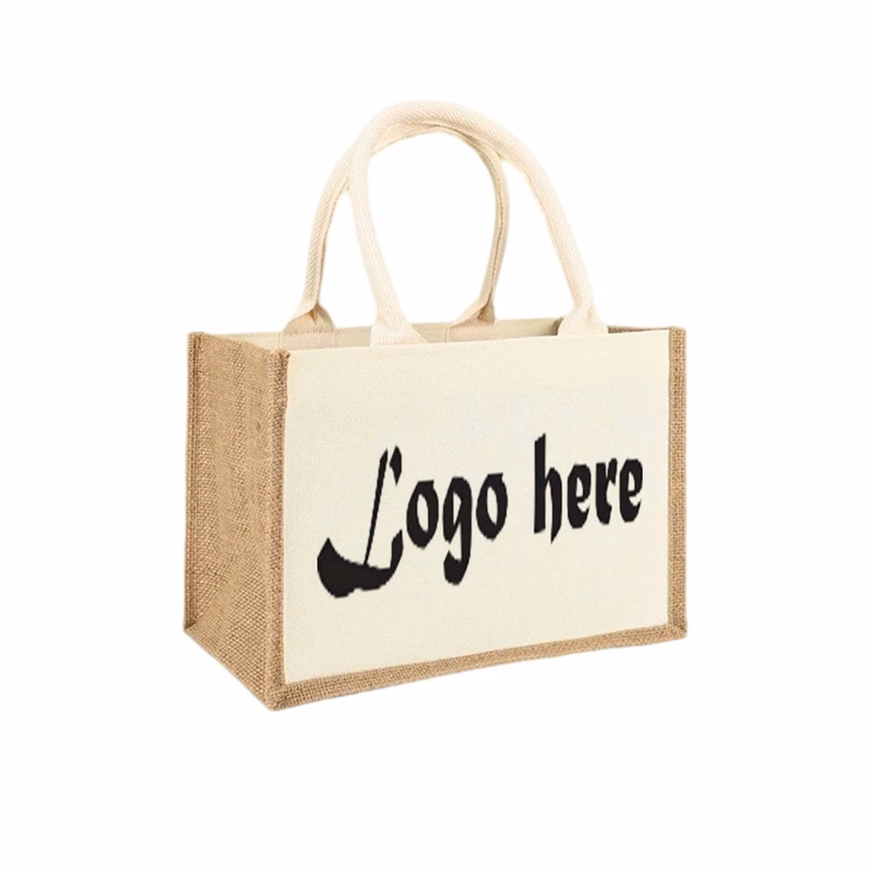 Washable Reusable Tote Bag With Front Panel