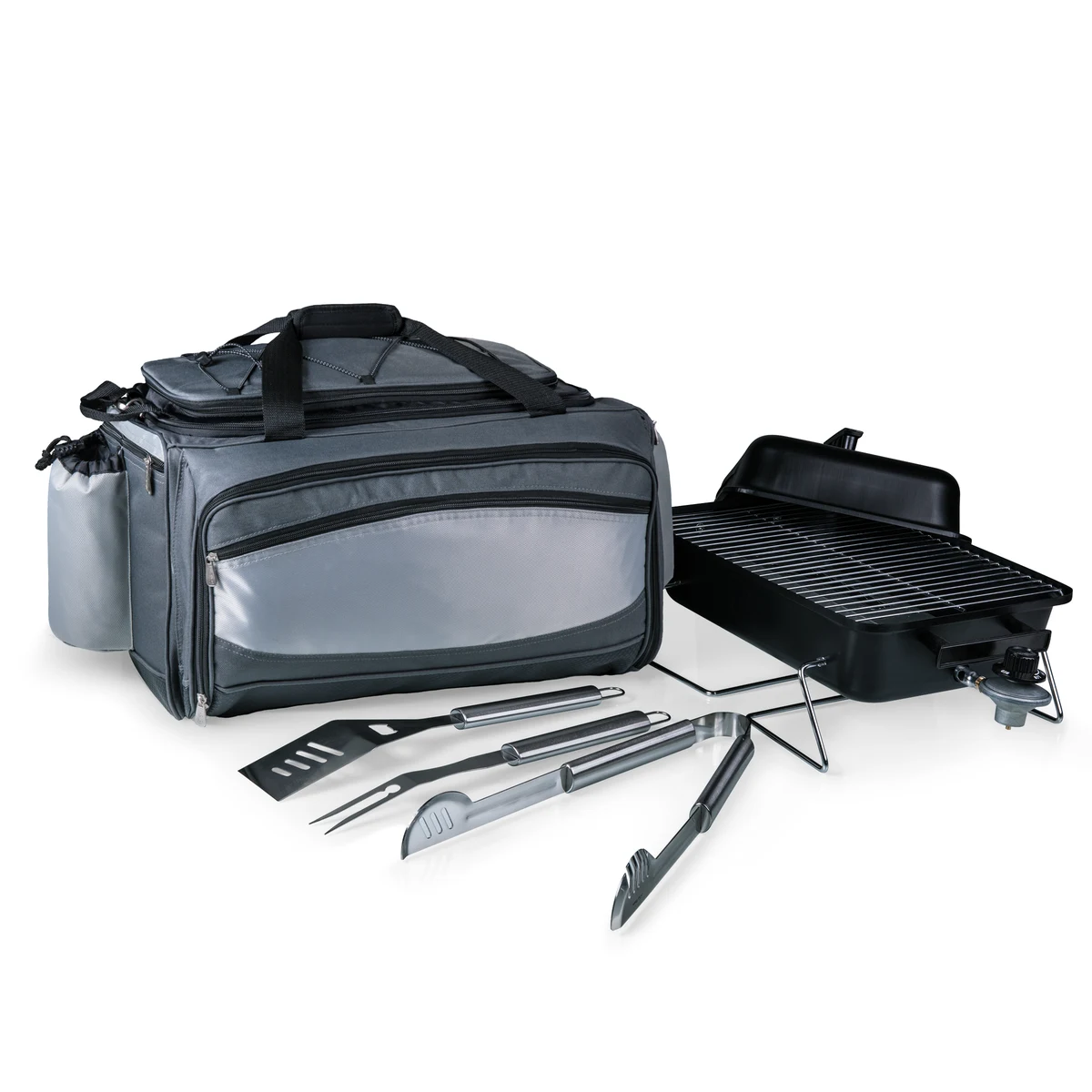 Vulcan Portable Propane Grill & Cooler Tote 1