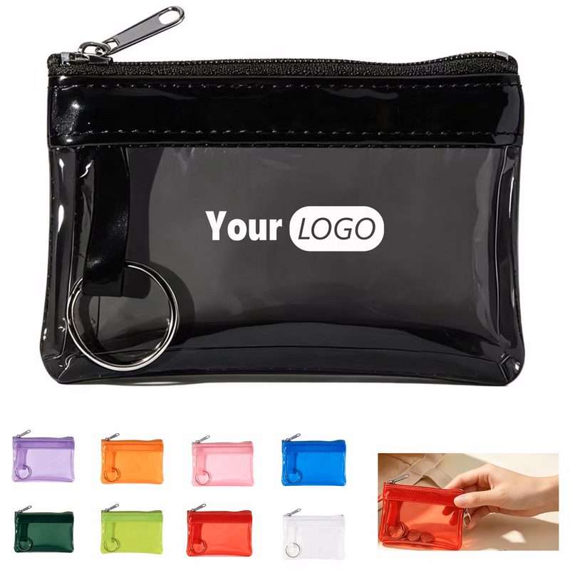 Mini Pvc Zipper Coin Storage Pouch