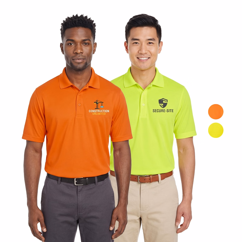 High Viz Men's Non-ANSI Safety Workwear Polo