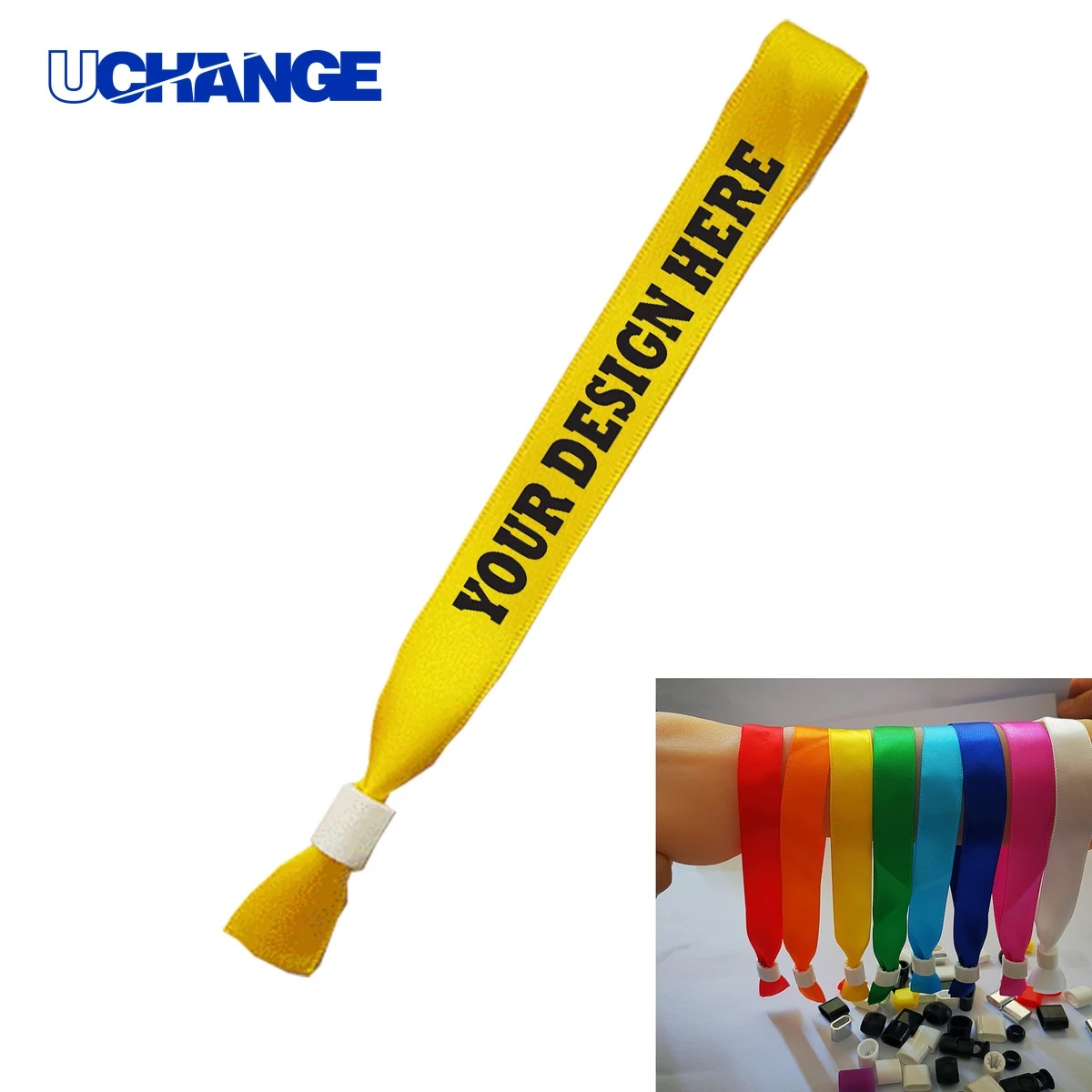 Disposable Polyester Event Wristband 1