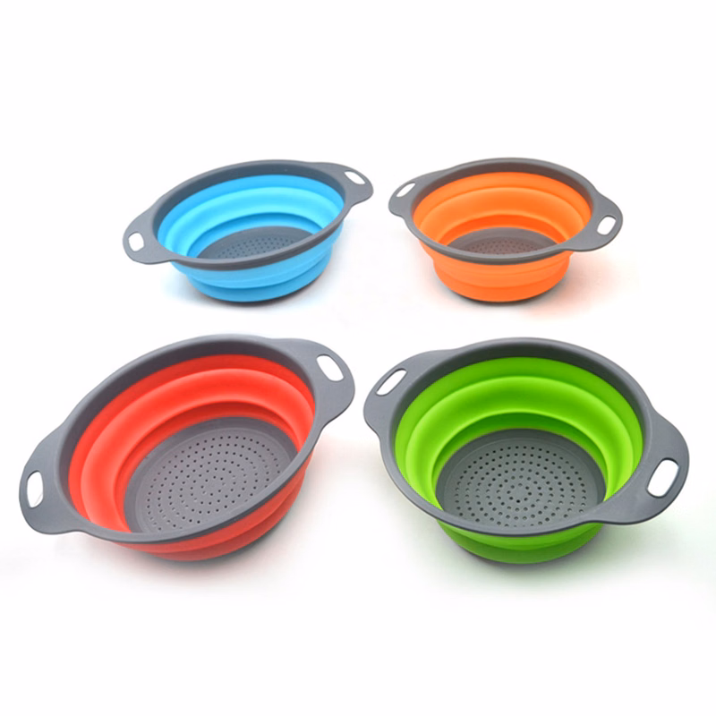 Kitchen Foldable Drain Basket
