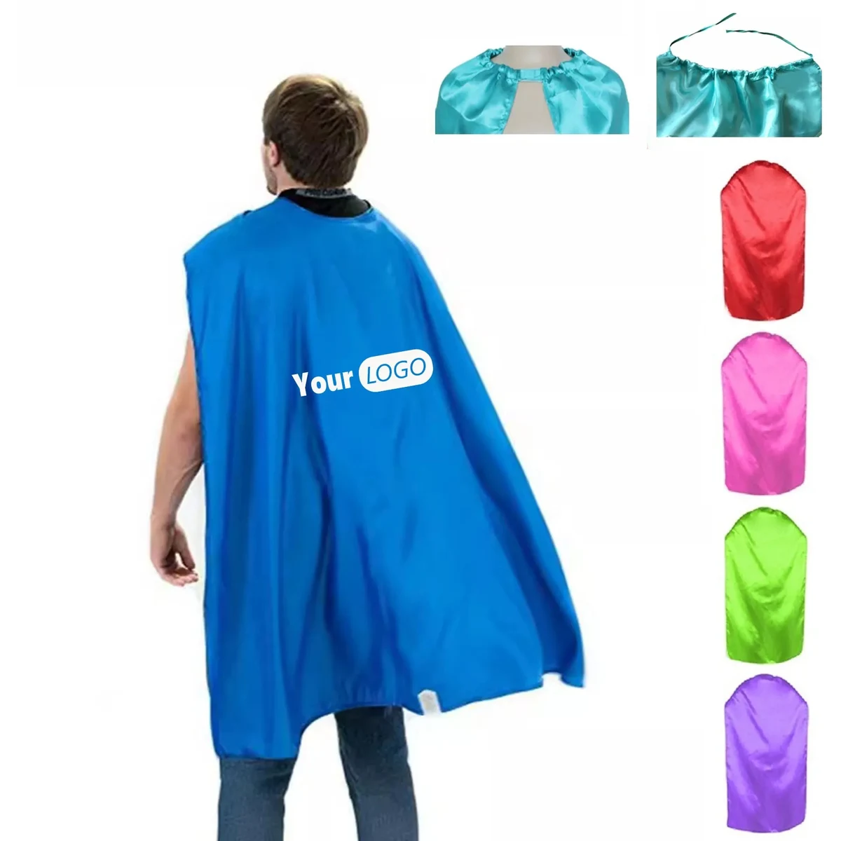 Satin Adult Cape Costume 1