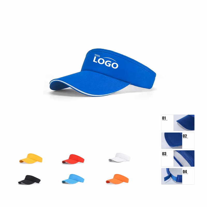 Performance Athletic Sports Sun Visor Hats