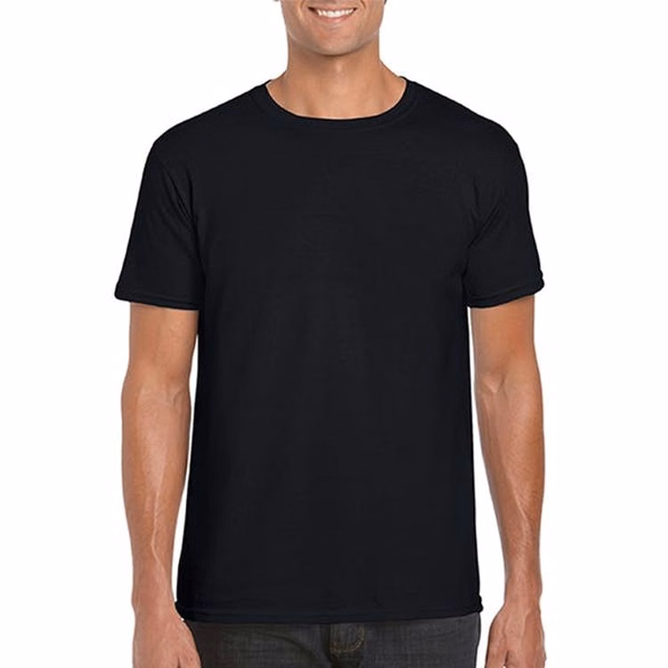 Gildan Irregular Men's Soft Style T-Shirt Black Small