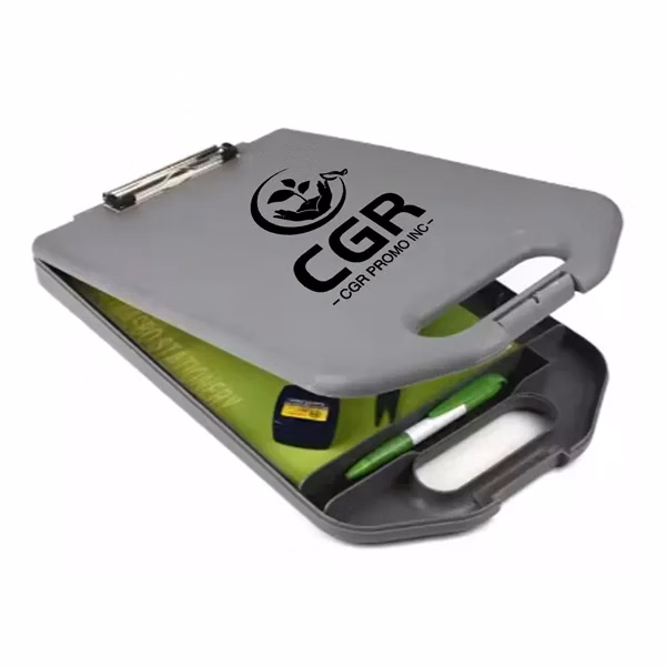 Clipboard with Handle and Storage