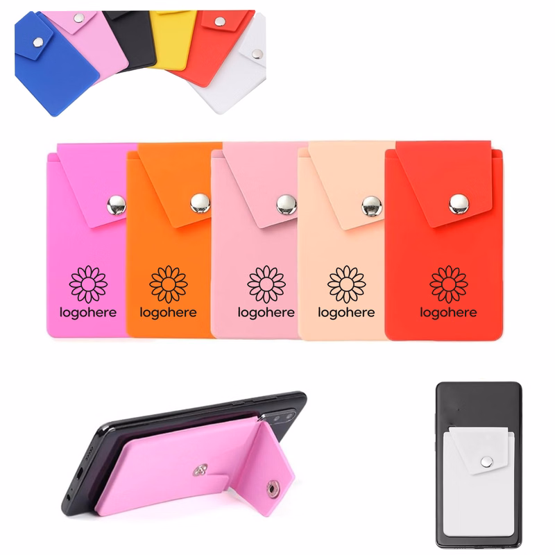 Silicone Adhesive Credit Card Pocket