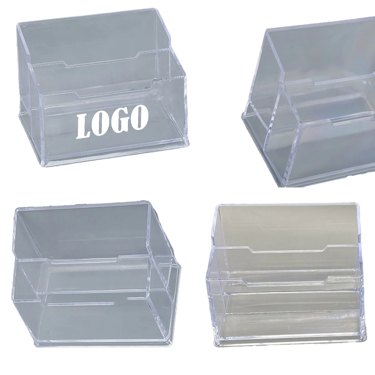 Plastic Business Card Holder 1