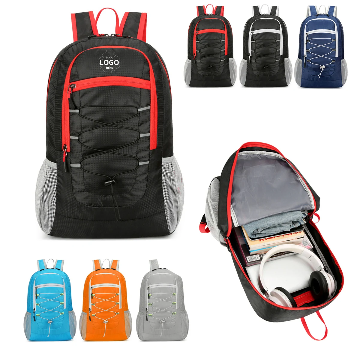 Portable Sport Drawstring Backpack 1