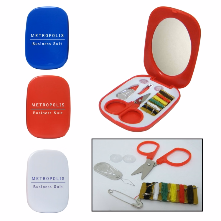 Sewing Kit & Mirror