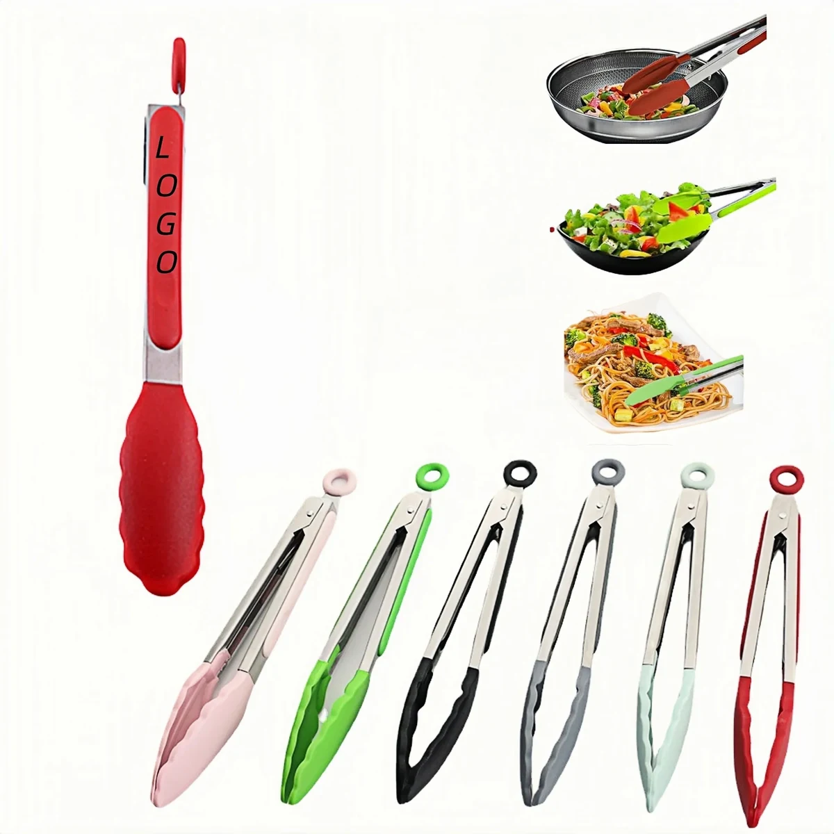 Stainless Steel Kitchen Tongs 1