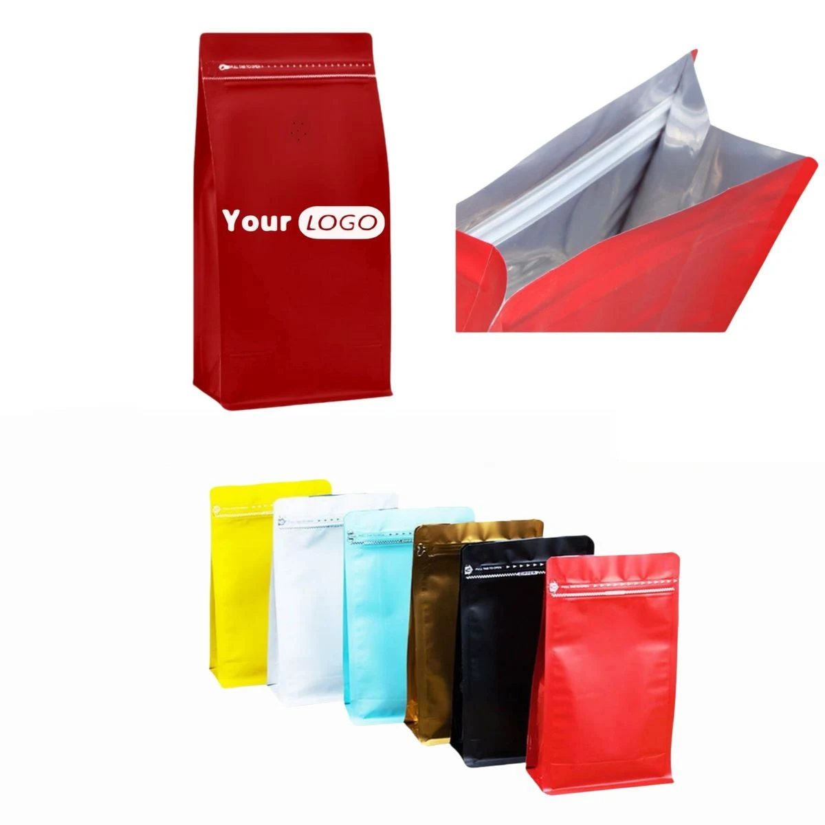 Coffee Valve Stand-Up Pouch 1