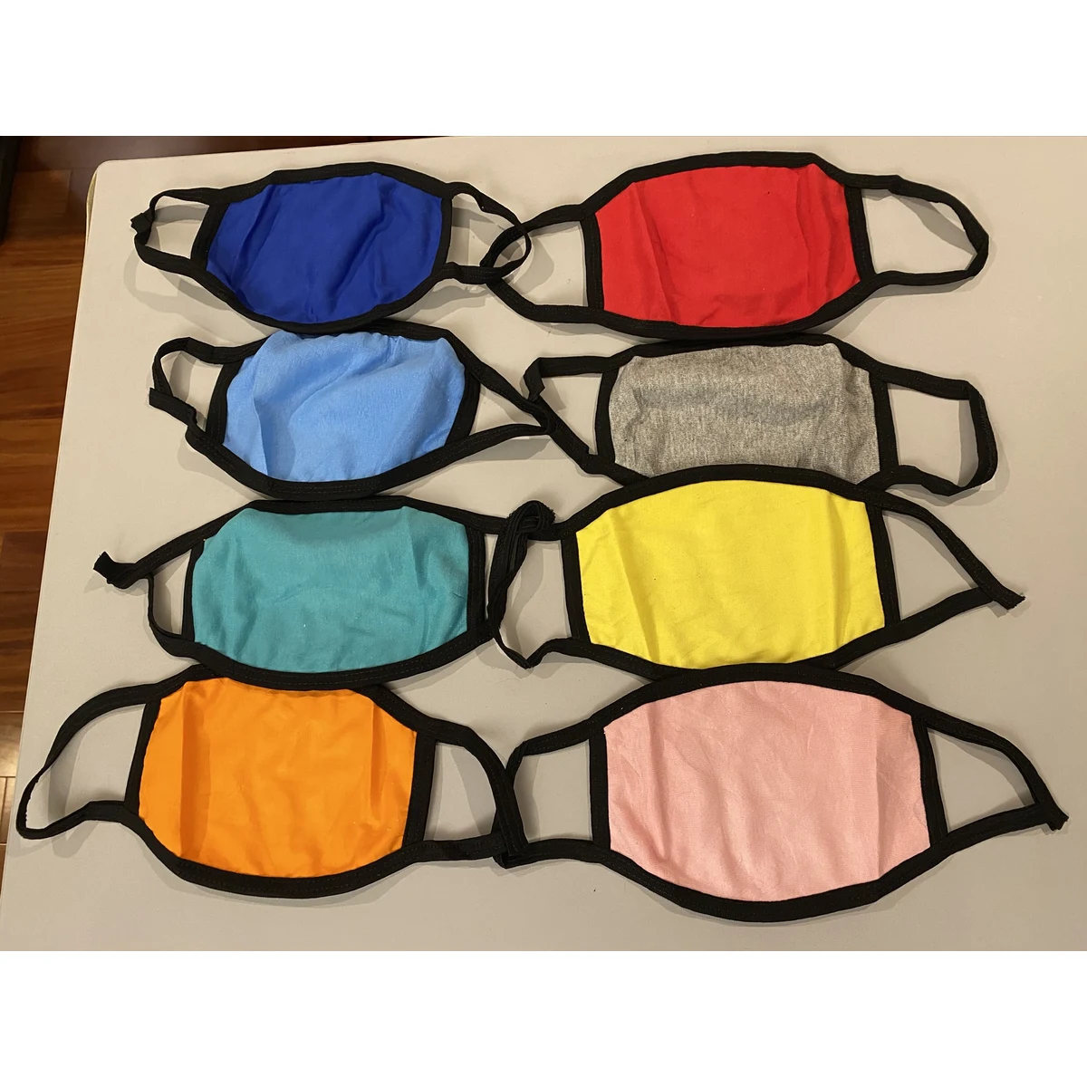 Colored Cotton Face Mask 1