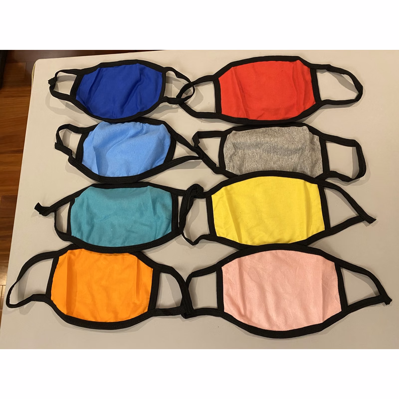 Colored Cotton Face Mask