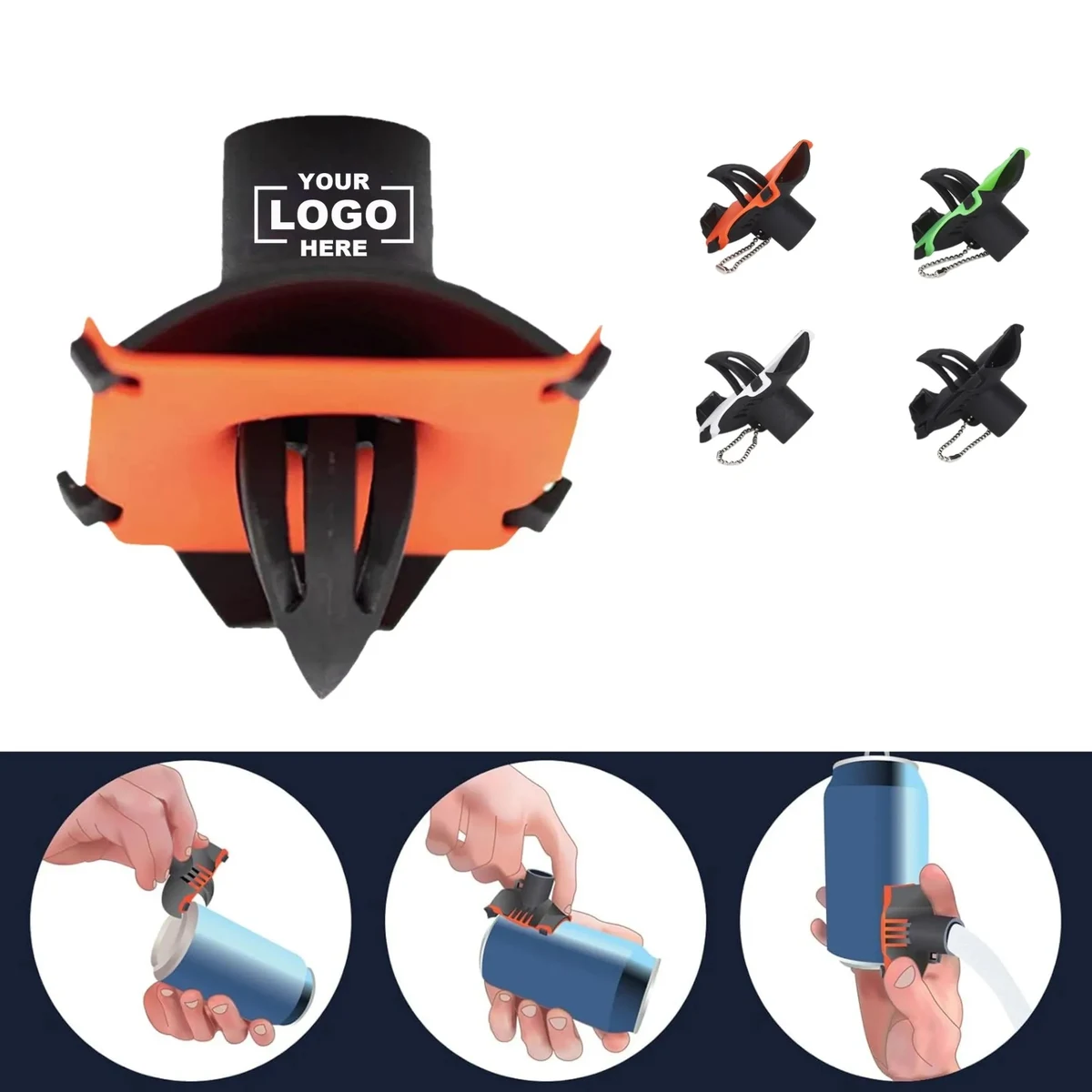 Portable All Purpose Splash Proof Can Opener 1