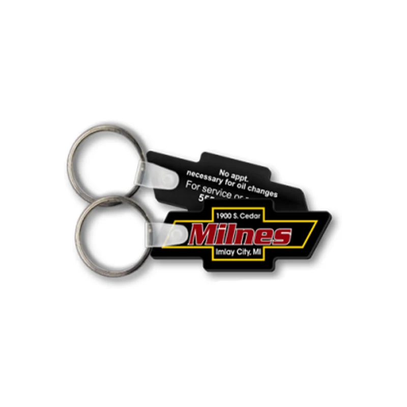 PVC Key Tag 3" 1